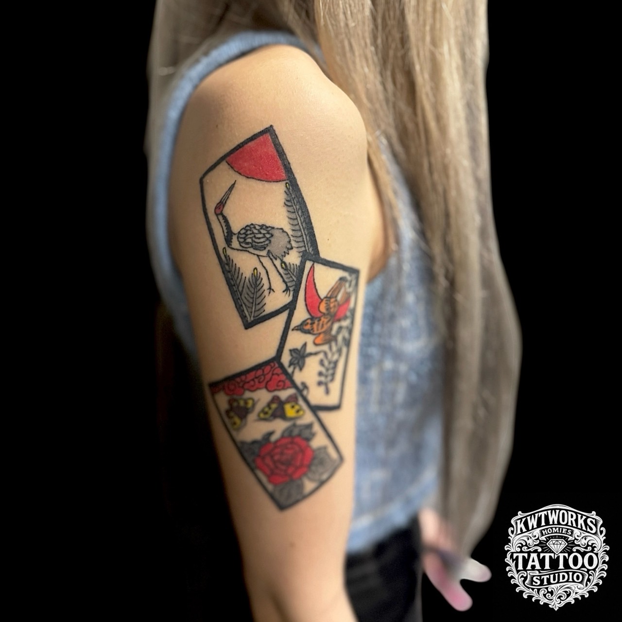 花札タトゥー (Hanafuda Tattoo)